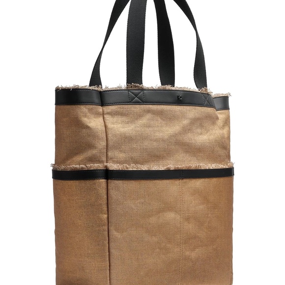 Donna Karan New York Lido Metallic Canvas Tote - Picture 3 of 4